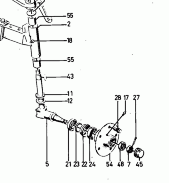 Dichtring f. Radnabe Deutz Radnabenseite Deutz 06-Serie